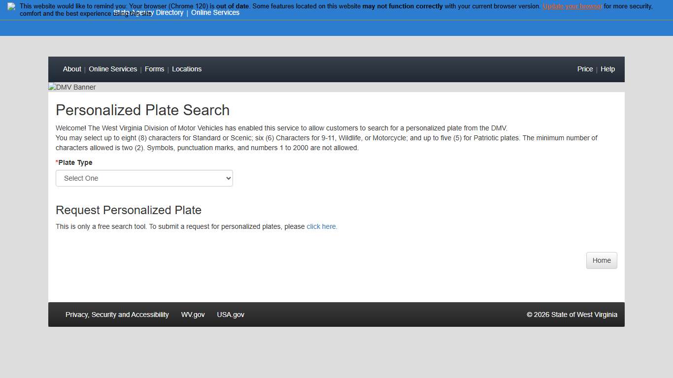 WV DMV Skip the Trip!